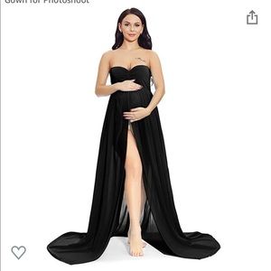 Maternity photo shoot dress